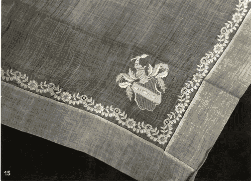 Image for VII Triennale - Mostra del pizzo antico - Fazzoletto ricamato