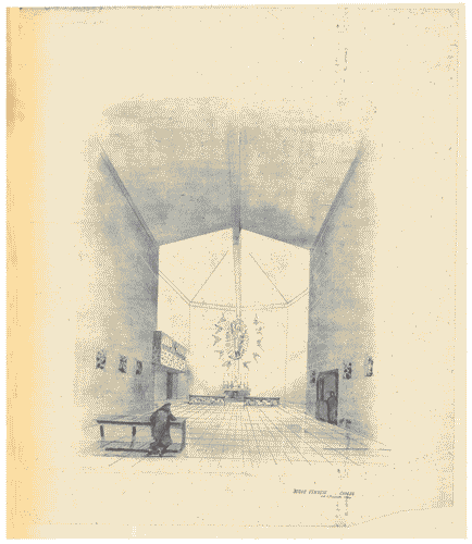 Image for Mostra della casa. Casa rurale dell'UNRRA-CASAS. Borgo Venusio (Matera). Chiesa