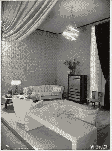 Image for VI Triennale - Mostra dell'arredamento - Camera da letto di Renato Wild e Guglielmo Ulrich