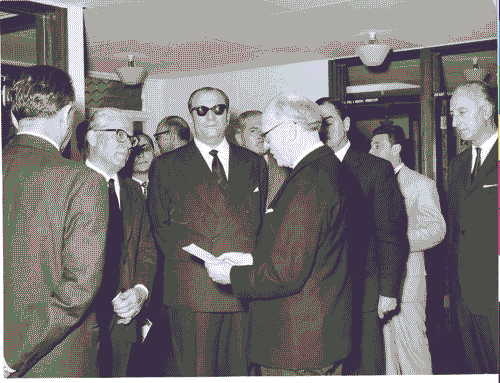 Image for XII Triennale - Visita del Presidente della Repubblica Giovanni Gronchi - Ivan Matteo Lombardo