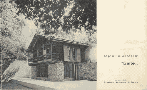 Image for Opuscolo "Operazione baite" a cura della provincia Autonoma di Trento