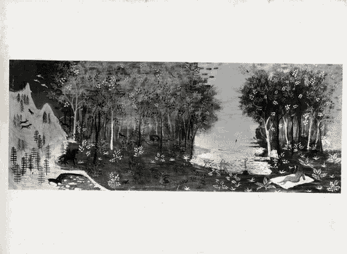 Image for IX Triennale - Palazzo dell'Arte - Vestibolo d'ingresso - Pittura murale "Stagioni" di Adriano di Spilimbergo