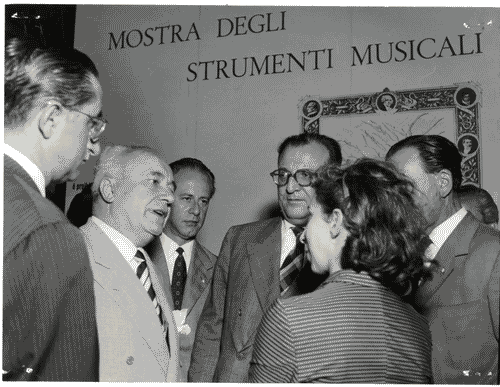 Image for X Triennale - Visita del Ministro del Lavoro e Previdenza on. Ezio Vigorelli - Ivan Matteo Lombardo