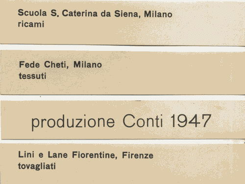 Image for Cartellino per l'allestimento