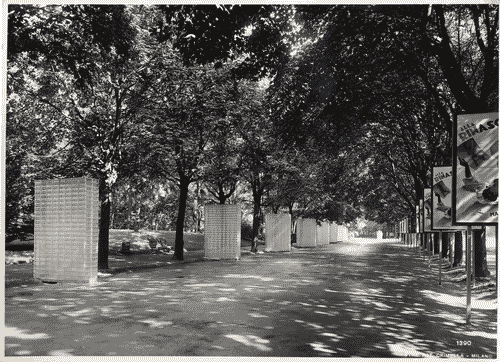 Image for VII Triennale - Elementi isolati nel parco Sempione - Viale della pubblicità