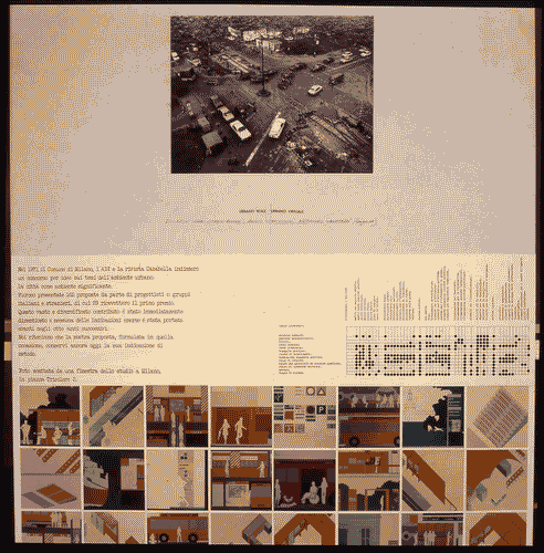 Image for XVI Triennale - Primo ciclo - Lo spazio audiovisivo - Spazio reale-spazio virtuale - Installazione "Urbano reale-urbano virtuale" - Opera di Riccardo Nava, Giorgio Romani, Duccio Soffientini, Alessandro Ubertazzi