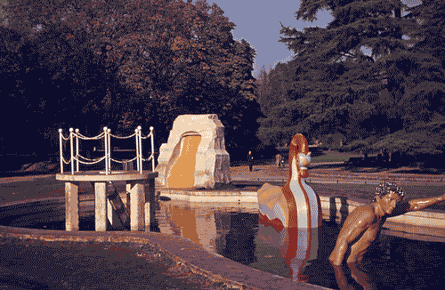 Image for XV Triennale - Parco Sempione - Contatto arte-città - "Bagni misteriosi" di Giorgio De Chirico