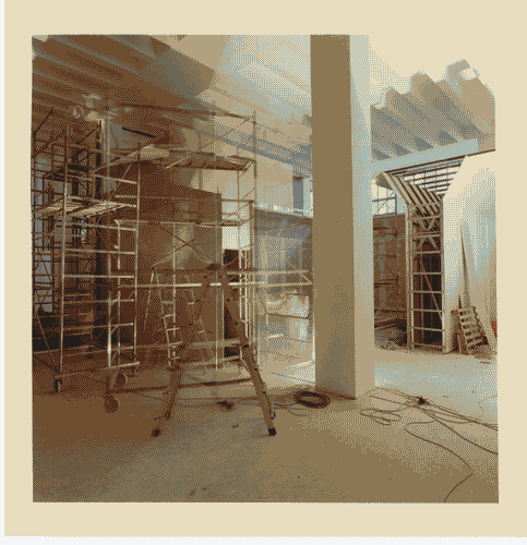 Image for Lavori di risistemazione della galleria al piano terra