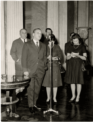 Image for XII Triennale - Incontro con i Commissari e rappresentanti delle sezioni straniere - Tommaso Ferraris