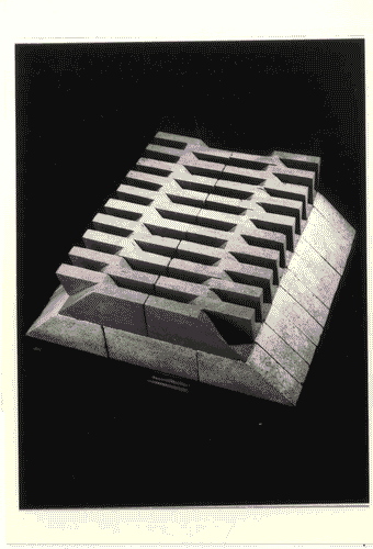 Image for Ceramiche dei concorsi di Faenza - Quarant'anni del premio Faenza 1938-1983 - Mattoni refrattari: "Ara"