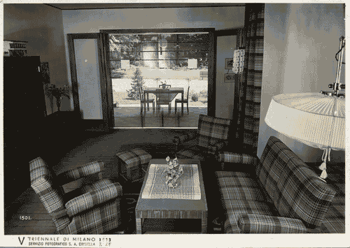 Image for V Triennale - Mostra dell'abitazione - Villetta di costruzione speciale economica di F.C: Schmidt - Zona giorno