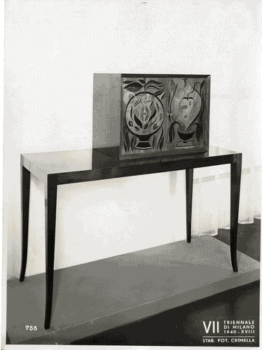 Image for VII Triennale - Mostra dell'E.N.A.P.I. - Mobili e oggetti di legno - Stipo di legno intarsiato di Ugo Blasi e Alfredo Carnelutti