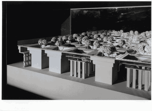 Image for Le città immaginate - Nove progetti per nove città. Sezione progettuale -Roma (La città politica. Il Parlamento e i nuovi ministeri) - Modello plastico del progetto per via Venti settembre