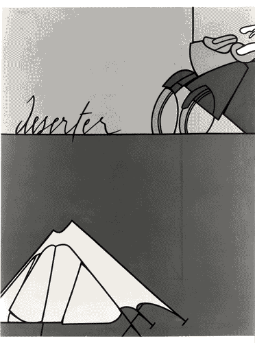 Image for XVI Triennale - Secondo ciclo - Il progetto di architettura - Architetture italiane degli anni '70 - Opera d'arte "Deserter", di Valerio Adami