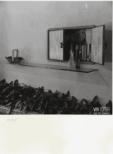 Image for VII Triennale - Sezione del giardino - Terrazze arredate - Terrazza di città - Bar a muro