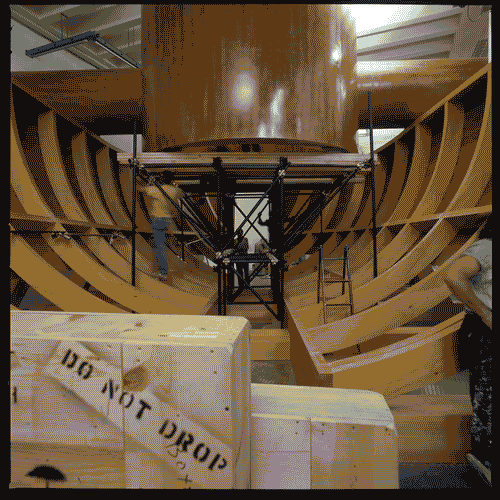 Image for Lavori di allestimento della sezione di arte