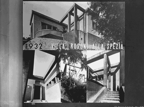 Image for V Triennale - Mostra internazionale di architettura moderna - I° galleriadell'Italia - Opere costruite - Villa Rosoni ad Aulla (La Spezia) di Manlio Costa