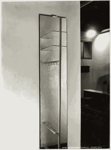 Image for VI Triennale - Padiglione nel parco Sempione. Mostra dell'abitazione - Alloggio n. 1: tipo di alloggio di un locale - Ingresso