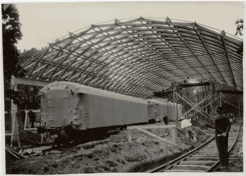 Image for Padiglioni nel parco Sempione - Parco ferroviario internazionale - Lavoridi costruzione