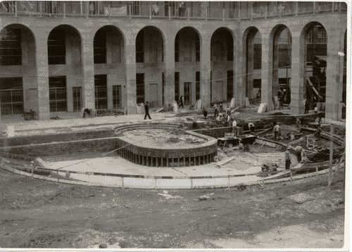 Image for Costruzione del Palazzo dell'Arte - Cantiere - Fronte est