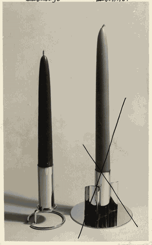 Image for V Triennale - Arti decorative e industriali - Sala dell'E.N.A.P.I. - Argenteria - Candelabri in argento di Ugo Carà