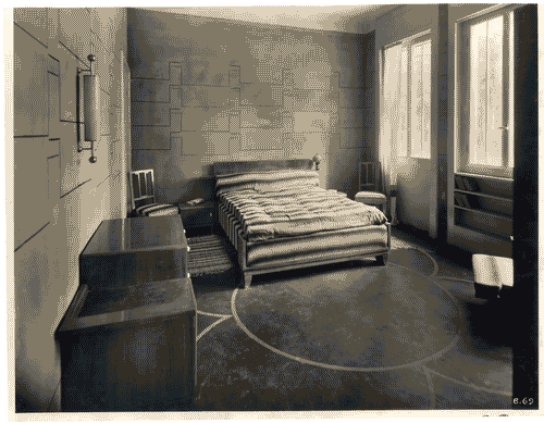 Image for IV Triennale - Giardino - La casa del dopolavorista di Luisa Lovarini - Camera da letto matrimoniale