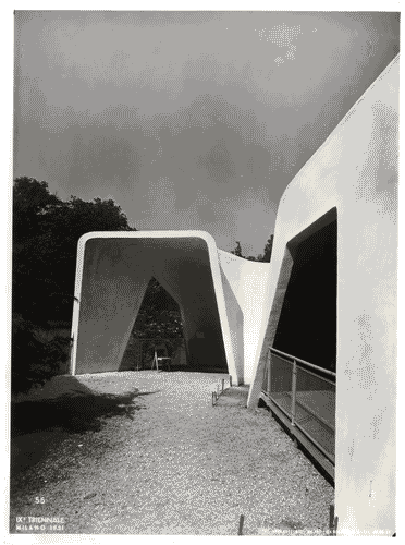 Image for IX Triennale - Mostra internazionale dell'architettura in movimento - Seggiovia del Parco Sempione - Stazione di partenza