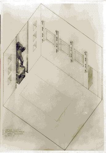 Image for Assonometria della Sala degli atleti