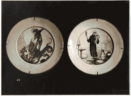 Image for II Biennale - Sezione ligure - Piatti in ceramica della Casa Mazzotti