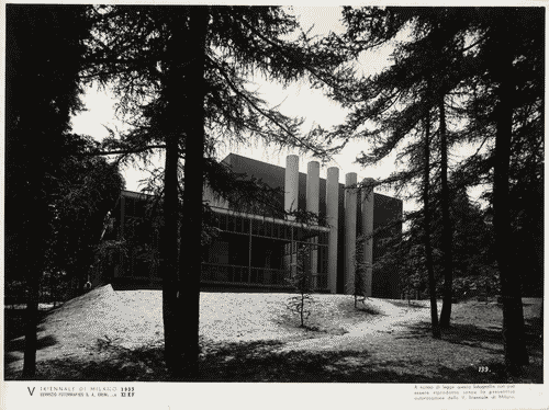 Image for V Triennale - Mostre nel parco - Padiglione della stampa di Luciano Baldessari