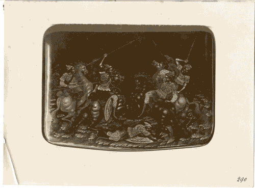 Image for III Biennale - Sezione dell'U.R.S.S. - Sala dell'arte dei Kustari - Scatoletta di carta pressata del villaggio di Palekh