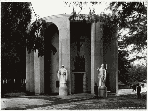 Image for V Triennale - Mostre nel parco - Padiglione della mostra d'arte sacra di Antonio Cassi-Ramelli