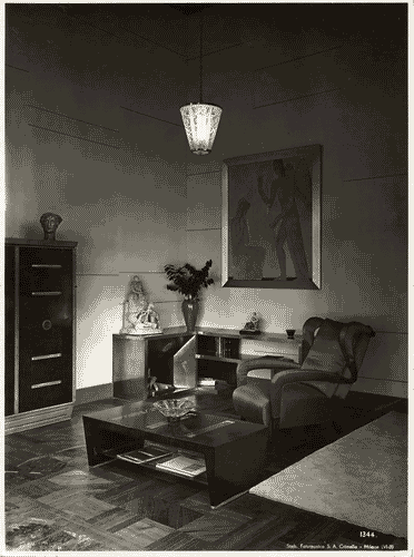 Image for V Triennale - Arti decorative e industriali - La Strada-Mostra d'ambienti moderni - Camera da letto di Gio Ponti