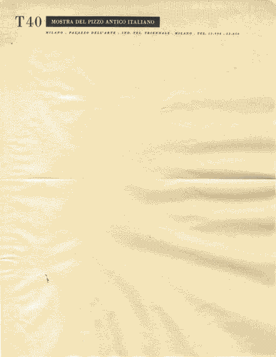 Image for Carta intestata "T 40. Mostra del Pizzo Antico Italiano"
