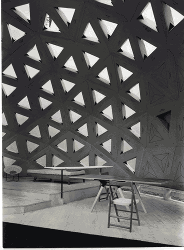 Image for X Triennale - Parco Sempione - Partecipazione statunitense. Abitazione a cupola geodetica Füller - Interno - Roberto Mango