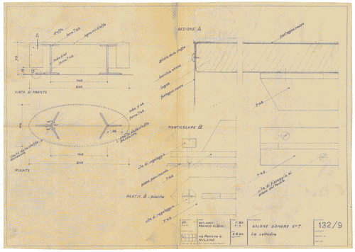 Image for Concorso nazionale per l'allestimento del Salone d'Onore. Dettagli della cattedra
