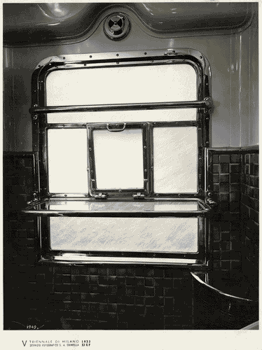 Image for V Triennale - Mostre nel parco - Parco ferroviario internazionale - Particolare di una carrozza