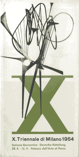 Image for Pieghevole della Sezione tedesca, con allegato l'indice alfabetico degli espositori