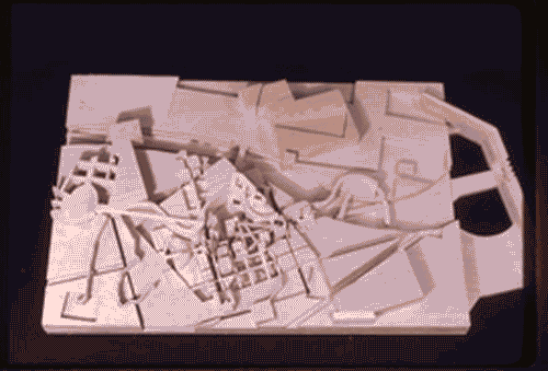 Image for Le città immaginate - Nove progetti per nove città. Sezione progettuale - Roma (La città politica. Il Parlamento e i nuovi ministeri) - Modello in scala del progetto di Peter Eisenmann