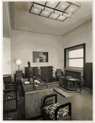 Image for IV Triennale - II Galleria dell'arredamento - Ufficio di presidente di Giuseppe Pagano e Gino Levi Montalcini