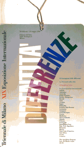 Image for Pendente della XIX Triennale