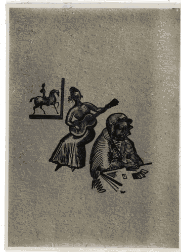 Image for III Biennale - Sezione dell'U.R.S.S. - Sala del bianco e nero - Illustrazione di Vladimir Farovsky