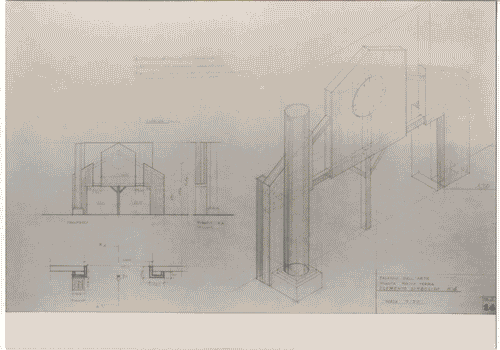 Image for Il luogo del lavoro - Disegno di Elementi simbolici dell'allestimento