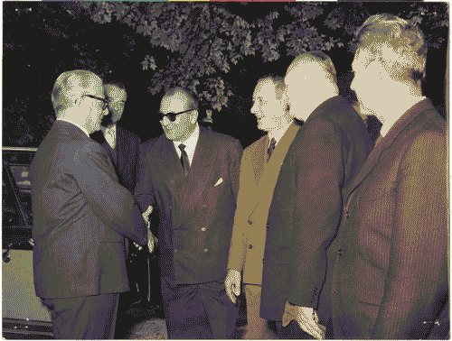 Image for XII Triennale - Visita del Presidente della Repubblica Giovanni Gronchi - Ivan Matteo Lombardo