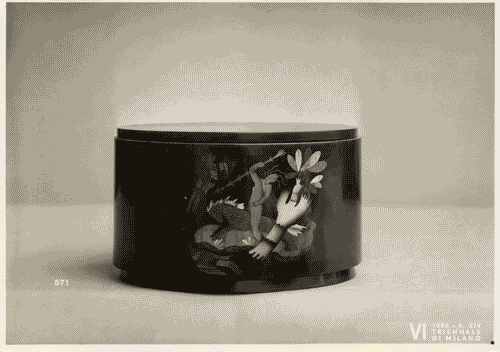 Image for VI Triennale - Sezione dell'E.N.A.P.I. - Mobili di legno - Scatola di legno intarsiato