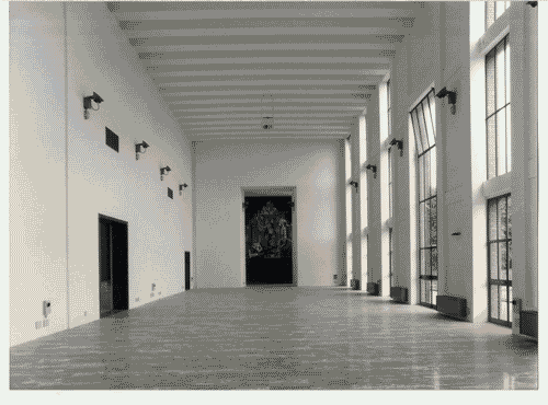 Image for Il Salone d'Onore al primo piano dopo i lavori di risanamento