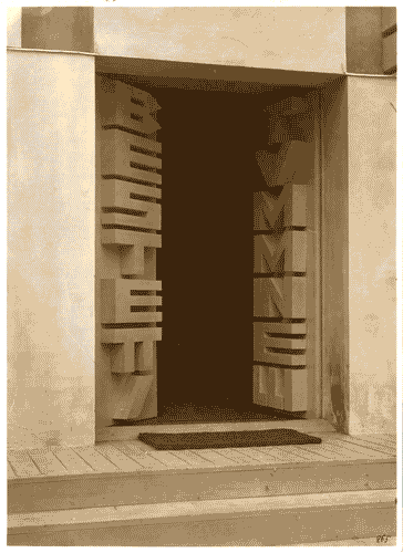 Image for III Biennale - Giardino - Ingresso al Padiglione del libro Treves e Bestetti Tumminelli - Fortunato Depero