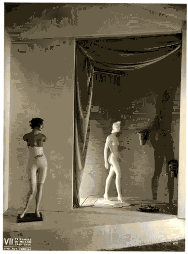 Image for VII Triennale - Mostra delle vetrine - Vetrina della ditta "Rosa-manichini"