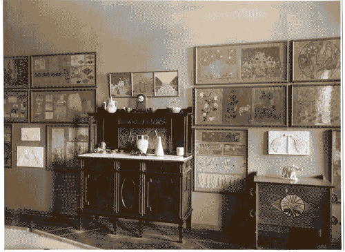 Image for II Biennale - Sezione campana - Sala del R. Istituto d'Arte Industriale diNapoli