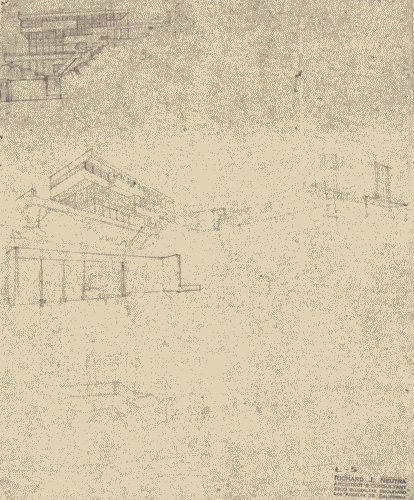 Image for Architettura ospedaliera. Lovell Health House, LA. Dettaglio struttura esterna